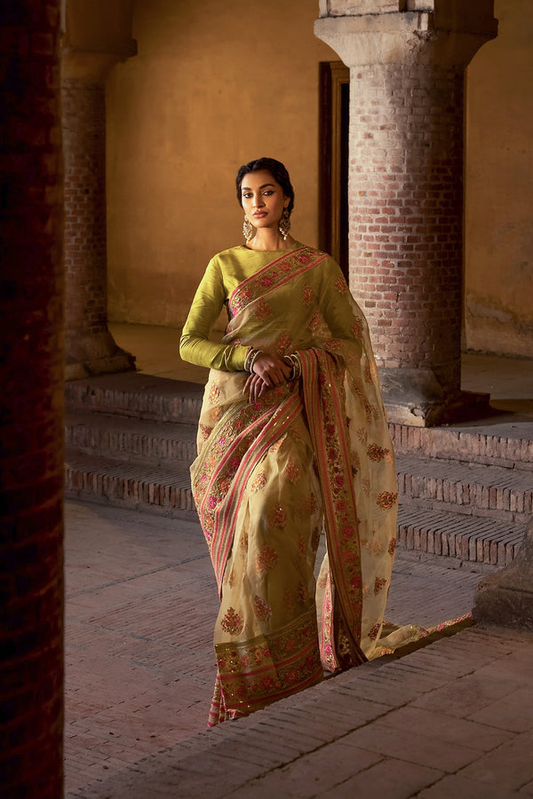 Erum Khan | Shezadian Luxe Formals | JODAH by Erum Khan - Designer Dress - Type: Ladies Clothes - Available at Libayah - 100% Original