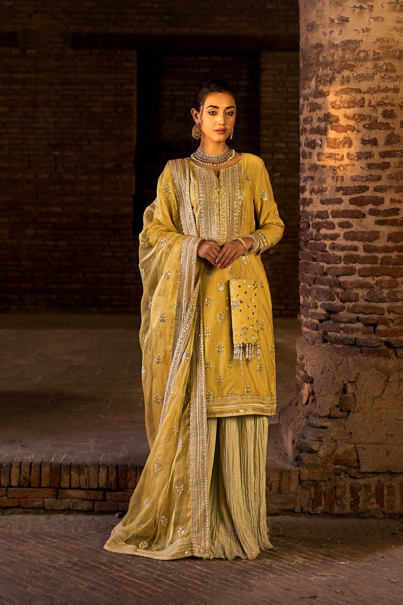 Erum Khan | Shezadian Luxe Formals | DIL ARAA by Erum Khan - Designer Dress - Type: Ladies Clothes - Available at Libayah - 100% Original