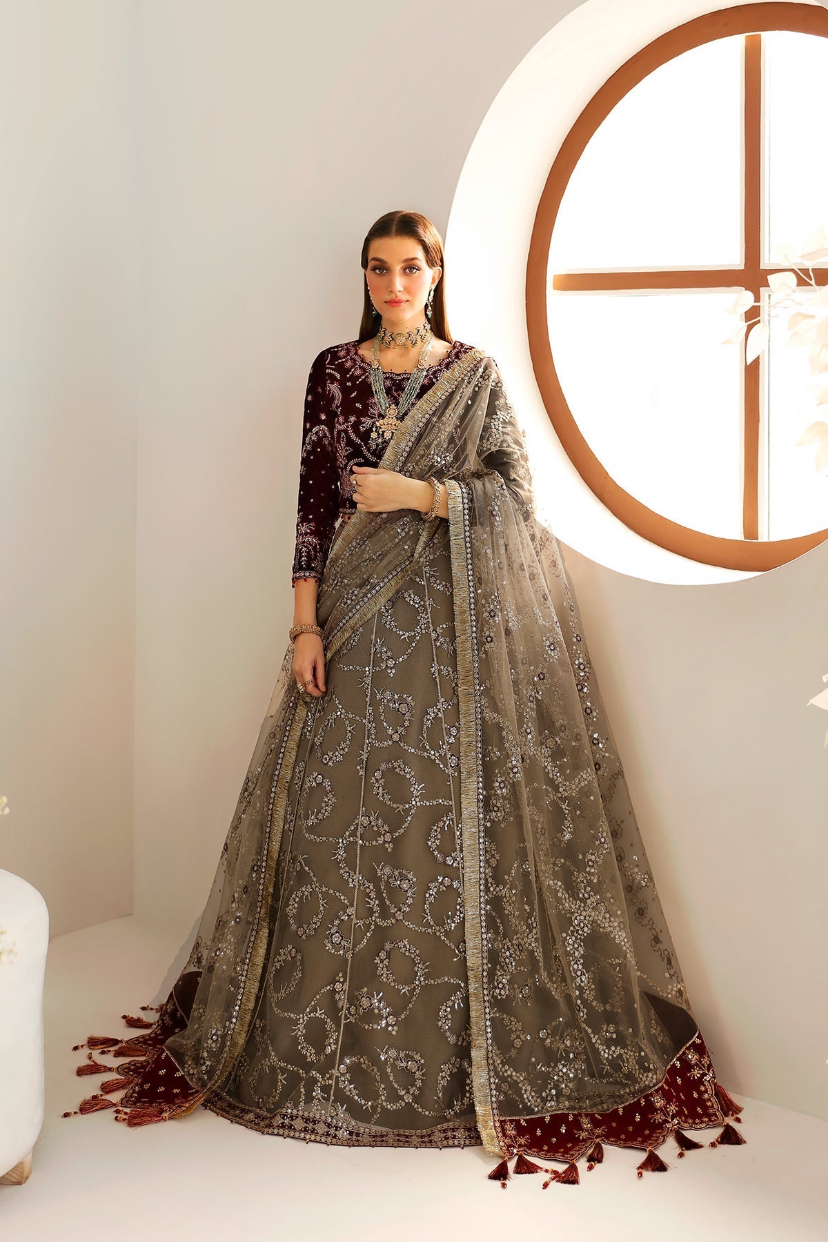 Alizeh | La Ruha Wedding Formals | AF-CH-2175-Esme by Alizeh - Designer Dress - Type: Formal - Available at Libayah - 100% Original