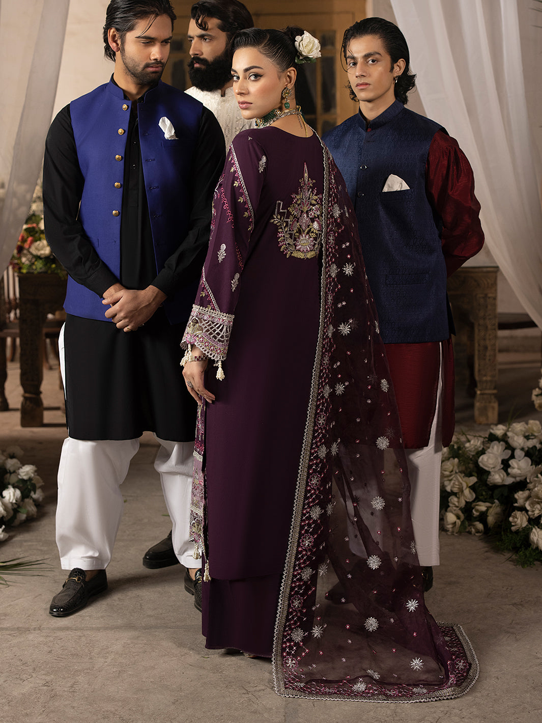 Mahnur | Mahrukh Luxury Lawn 24 | ESME by Mahnur - Designer Dress - Type: Ladies Clothes - Available at Libayah - 100% Original