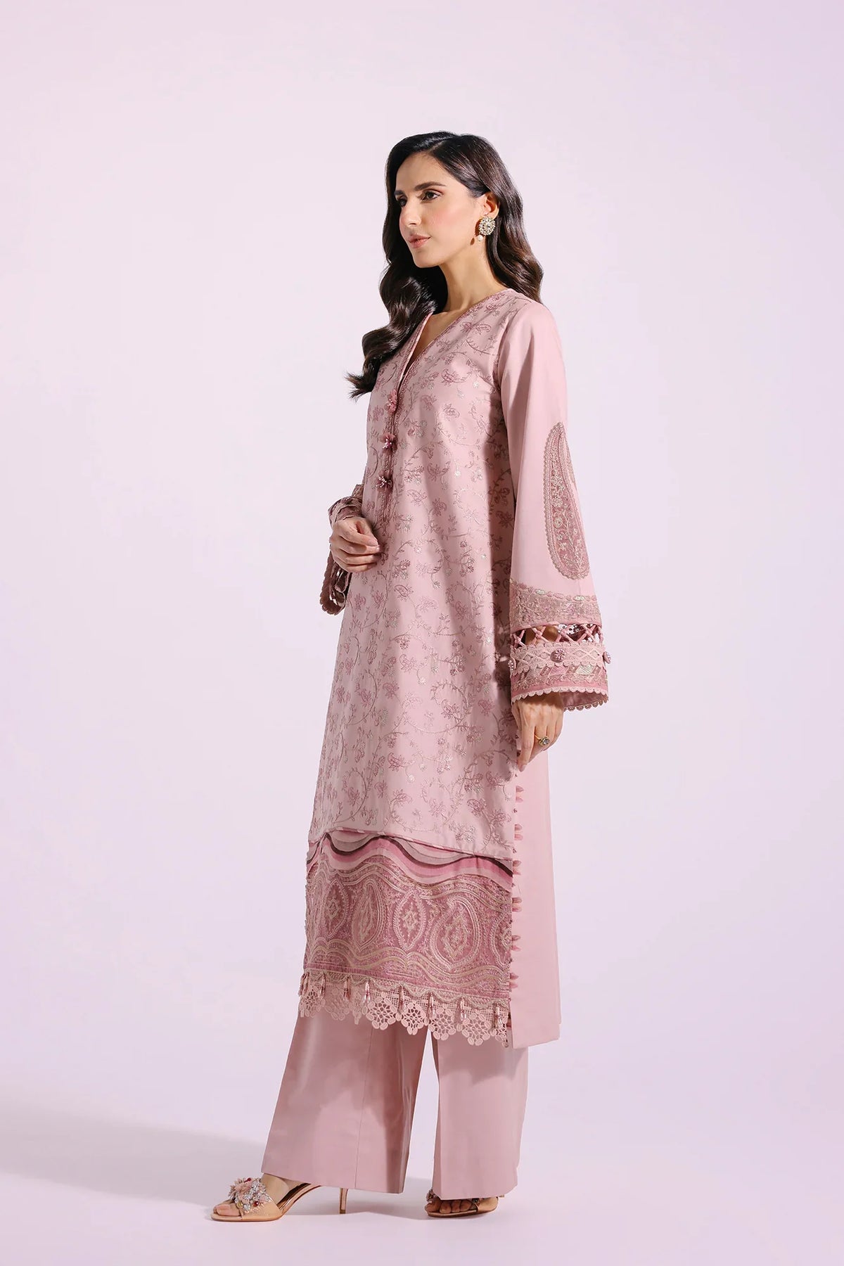 Ethnic | Rozana Collection SS 24 | E0408/203/327 by Ethnic - Designer Dress - Type: Ladies Clothes - Available at Libayah - 100% Original