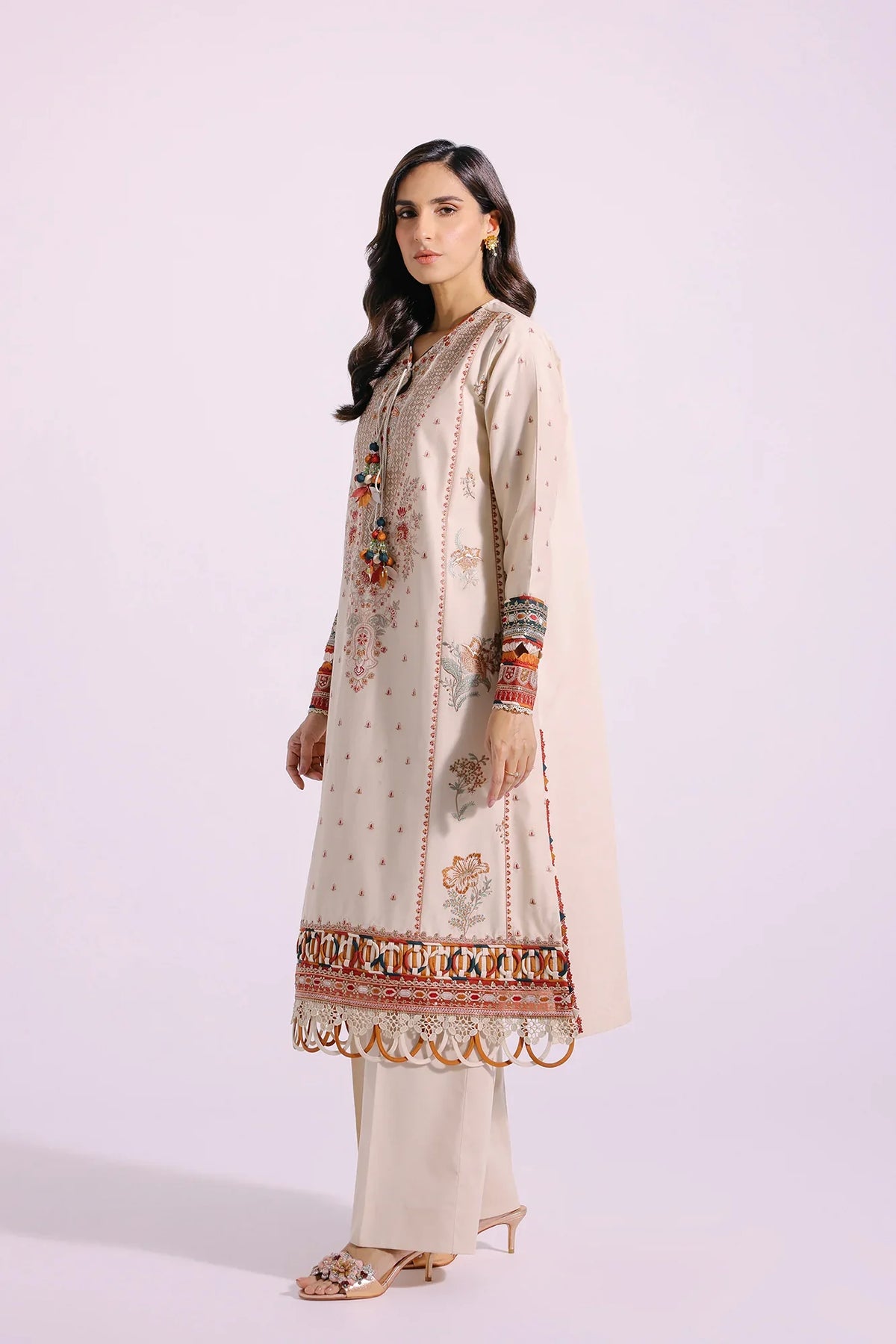 Ethnic | Rozana Collection SS 24 | E0409/203/226 by Ethnic - Designer Dress - Type: Ladies Clothes - Available at Libayah - 100% Original