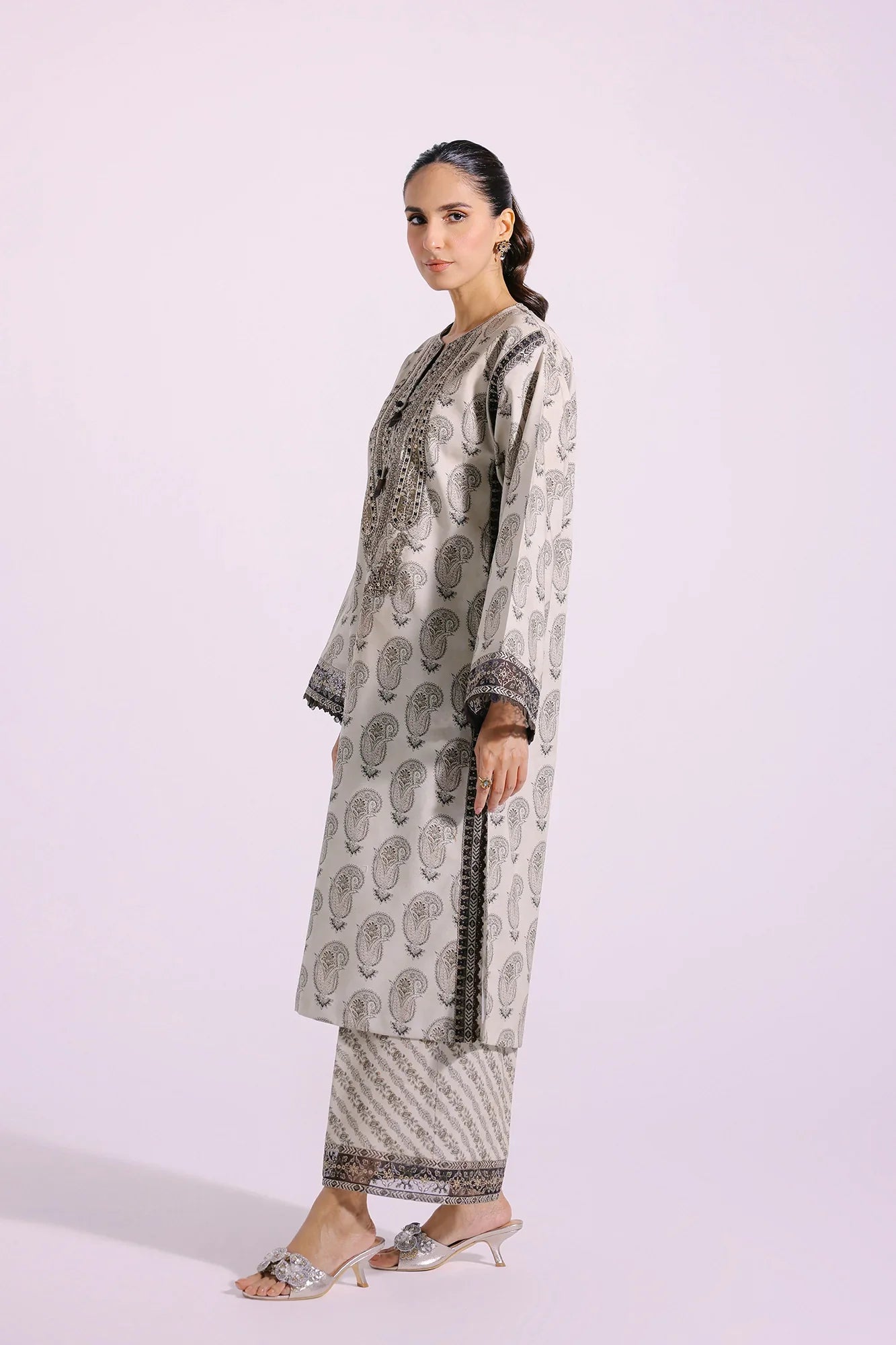 Ethnic | Rozana Collection SS 24 | E0411/203/110 by Ethnic - Designer Dress - Type: Ladies Clothes - Available at Libayah - 100% Original
