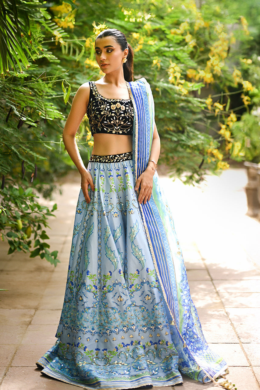Jade – authentic Pakistani formal dress from the Sania Maskatiya Fall Festive Glimmer collection for women in the UK