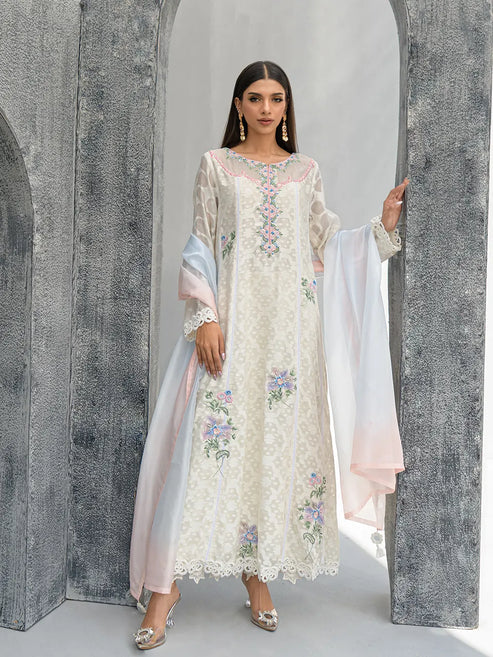 Farah Zubair | Luxury Pret | Noorain by Farah Zubair - Designer Dress - Type: Ladies Clothes - Available at Libayah - 100% Original