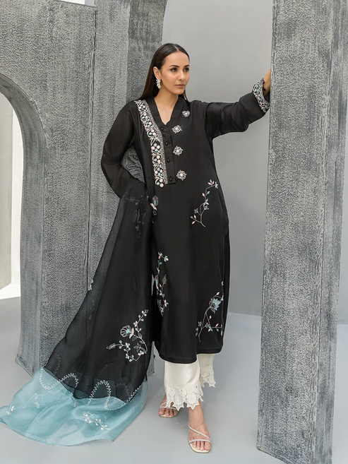 Farah Zubair | Luxury Pret | Aiza by Farah Zubair - Designer Dress - Type: Ladies Clothes - Available at Libayah - 100% Original