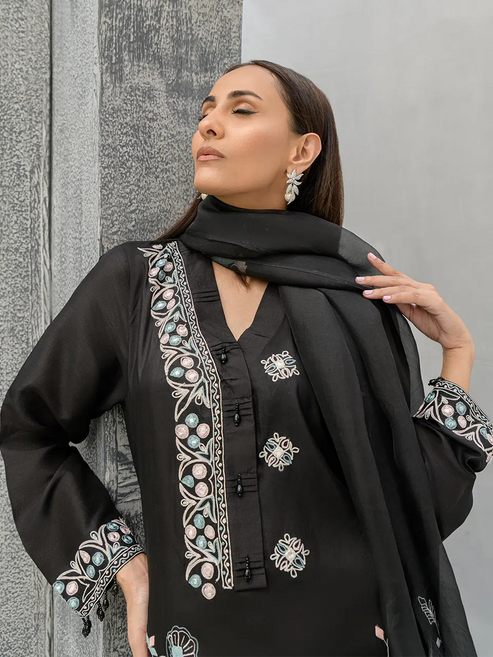 Farah Zubair | Luxury Pret | Aiza by Farah Zubair - Designer Dress - Type: Ladies Clothes - Available at Libayah - 100% Original