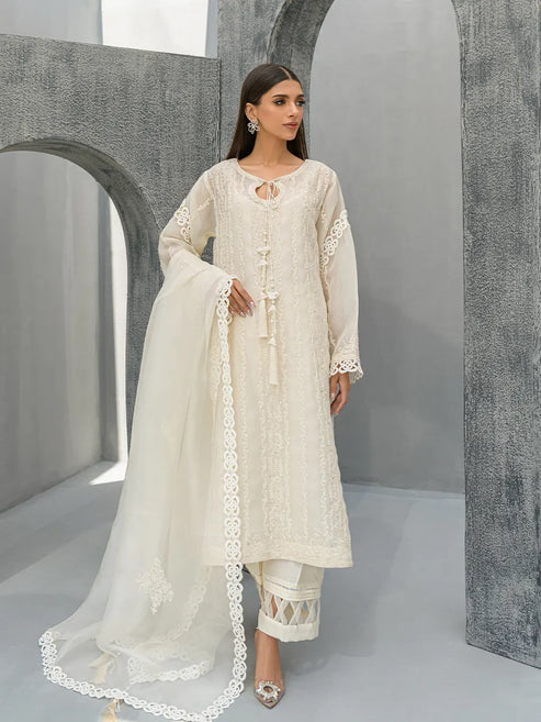 Farah Zubair | Luxury Pret | Rania by Farah Zubair - Designer Dress - Type: Ladies Clothes - Available at Libayah - 100% Original