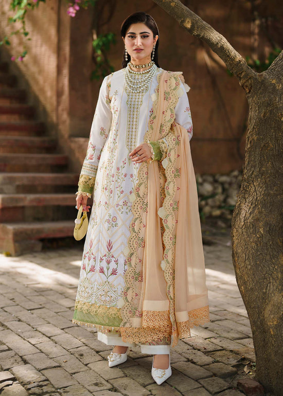 Shurooq | Luxury Lawn 24 | ELLA by Shurooq - Designer Dress - Type: Ladies Clothes - Available at Libayah - 100% Original