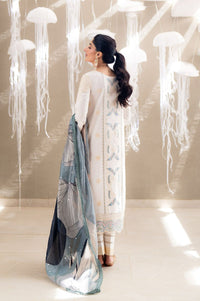 Aabyaan | Saagar Luxury Lawn 25 | ZAIRA (AS-09) by Aabyaan - Designer Dress - Type: Ladies Clothes - Available at Libayah - 100% Original