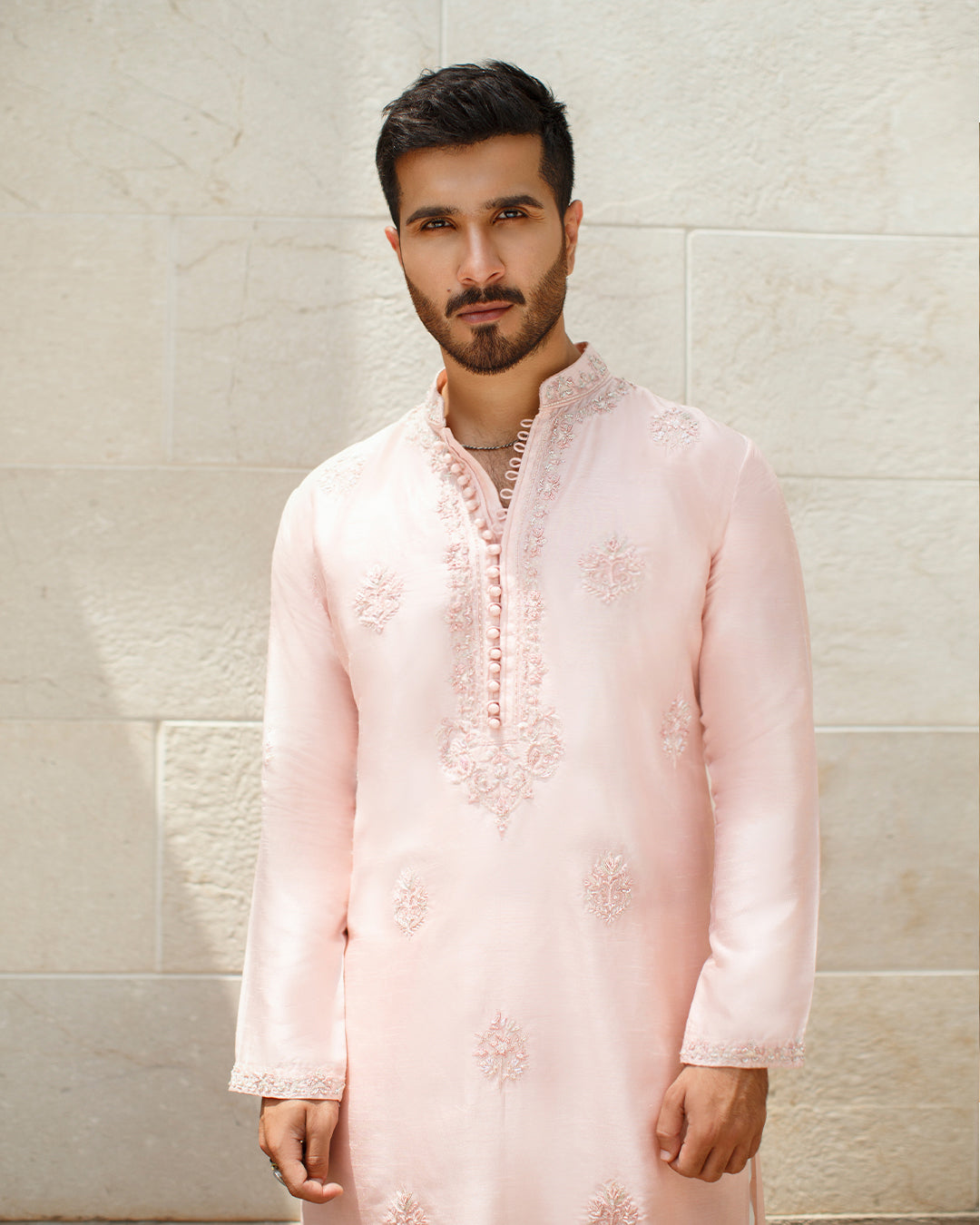 Pakistani Menswear | Okan by Libayah Ltd. - Designer Dress - Type: Menswear - Available at Libayah - 100% Original