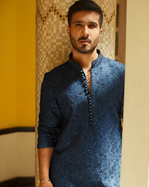 Pakistani Menswear | Aslan by Libayah Ltd. - Designer Dress - Type: Menswear - Available at Libayah - 100% Original