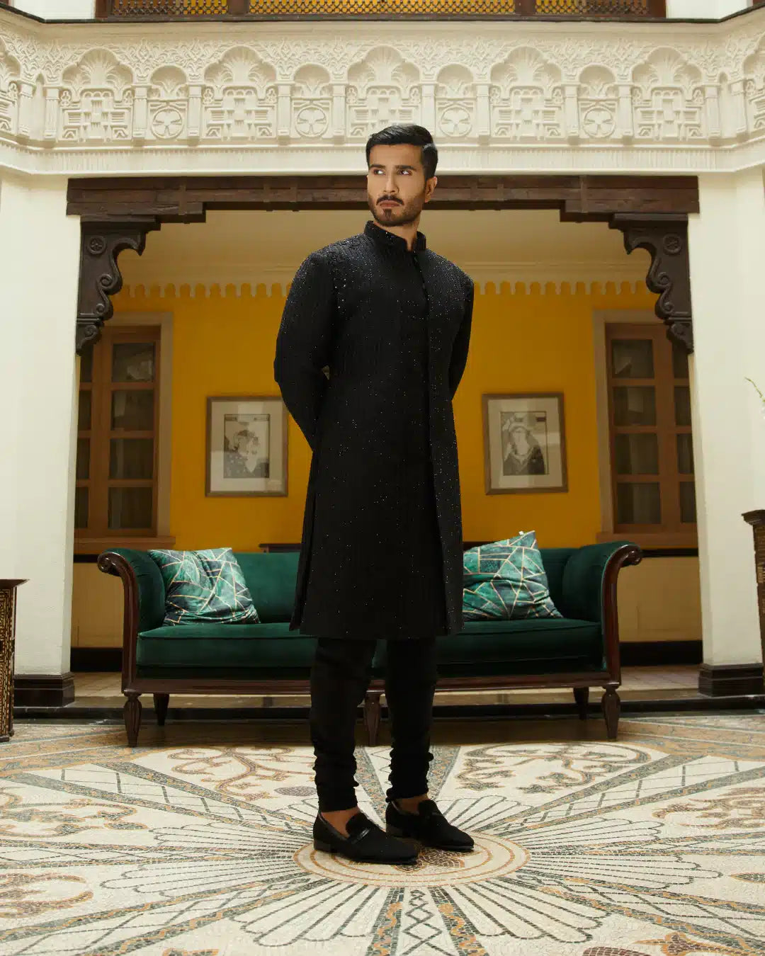 Pakistani Menswear | FSQ-Burak by Menswear - Designer Dress - Type: Menswear - Available at Libayah - 100% Original
