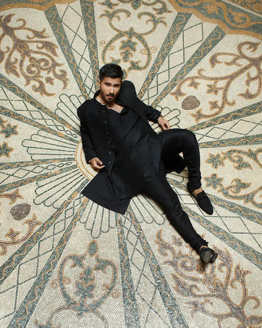 Pakistani Menswear | FSQ-Burak by Menswear - Designer Dress - Type: Menswear - Available at Libayah - 100% Original