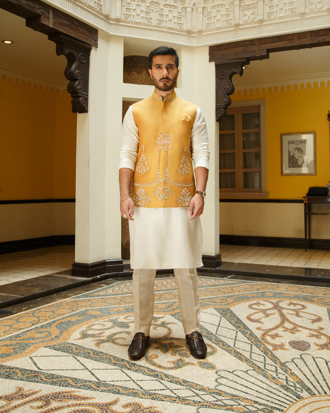 Pakistani Menswear | Halit by Libayah Ltd. - Designer Dress - Type: Menswear - Available at Libayah - 100% Original