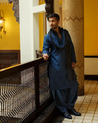 Pakistani Menswear | FSQ-Aslan by Libayah Ltd. - Designer Dress - Type: Menswear - Available at Libayah - 100% Original