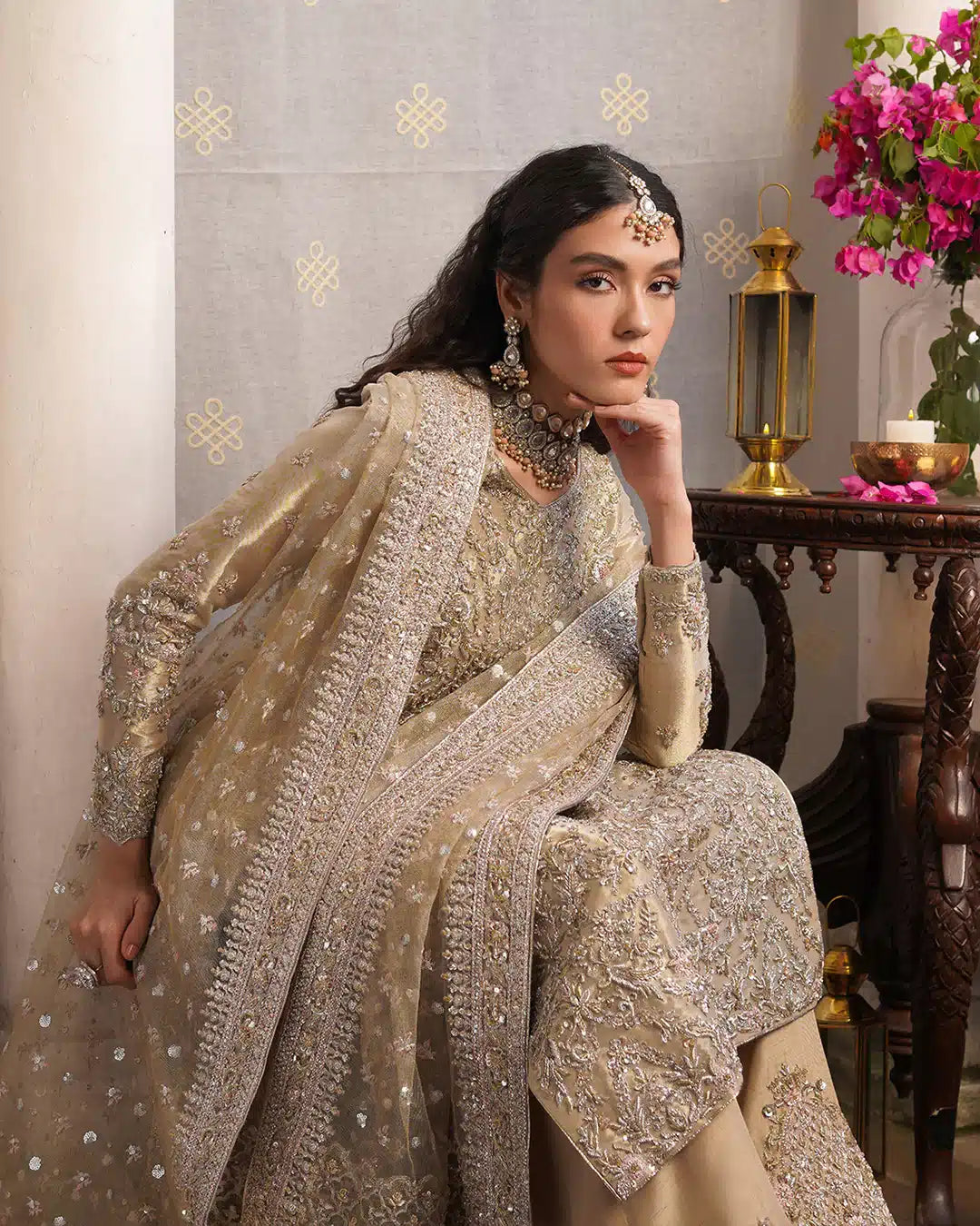 Faiza Saqlain | Irina Wedding Formals 23 | Aurela by Faiza Saqlain - Designer Dress  - Type : Wedding Dress - Available at Libayah - 100% Original 