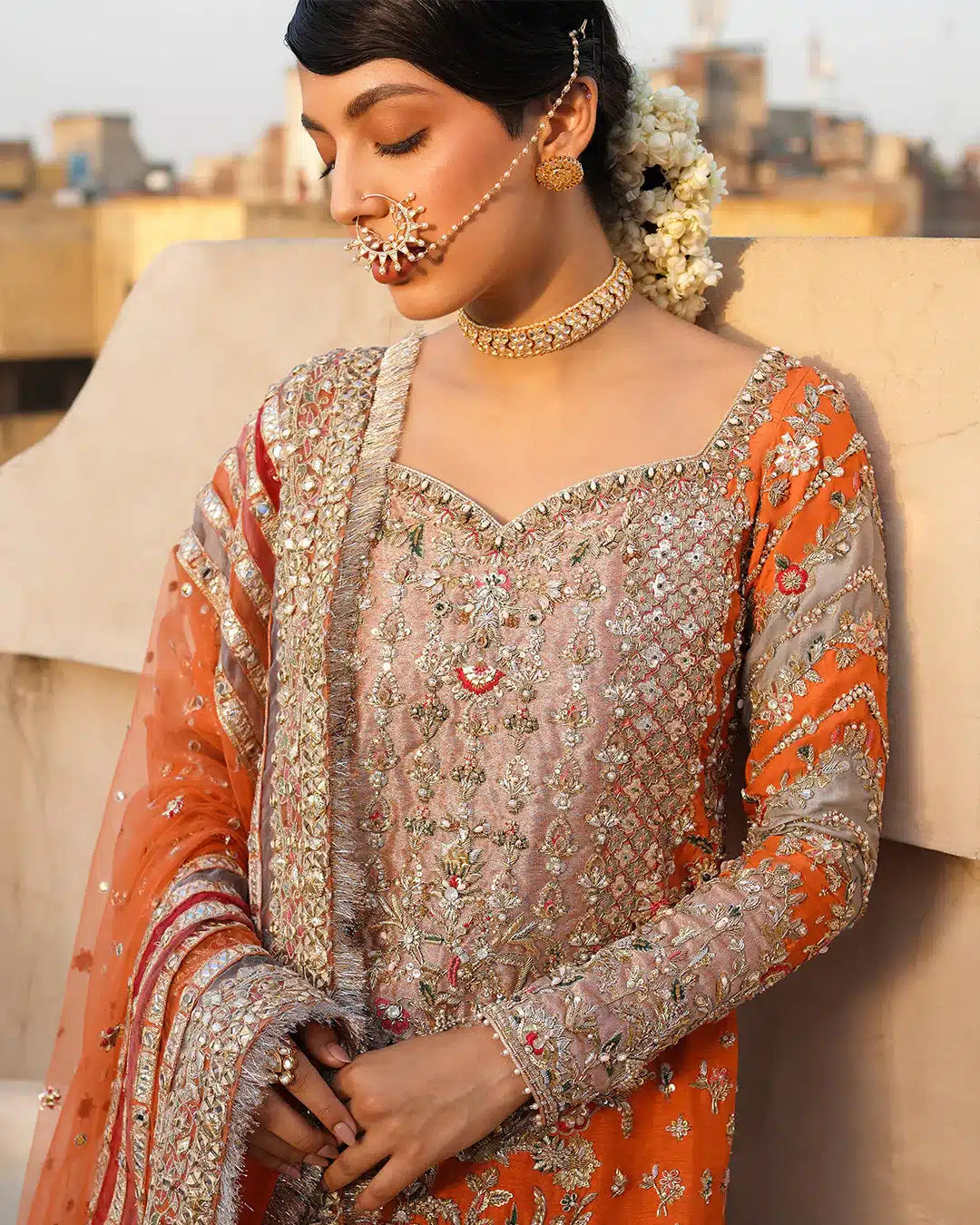Faiza Saqlain | Irina Wedding Formals 23 | Sevgi by Faiza Saqlain - Designer Dress  - Type : Wedding Dress - Available at Libayah - 100% Original 