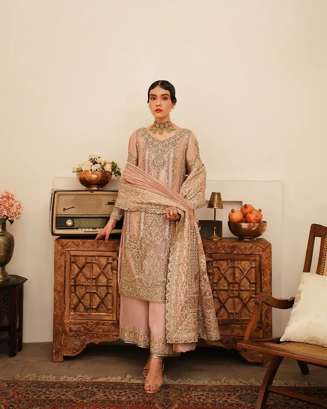 Faiza Saqlain | Irina Wedding Formals 23 | Astur by Faiza Saqlain - Designer Dress  - Type : Wedding Dress - Available at Libayah - 100% Original 