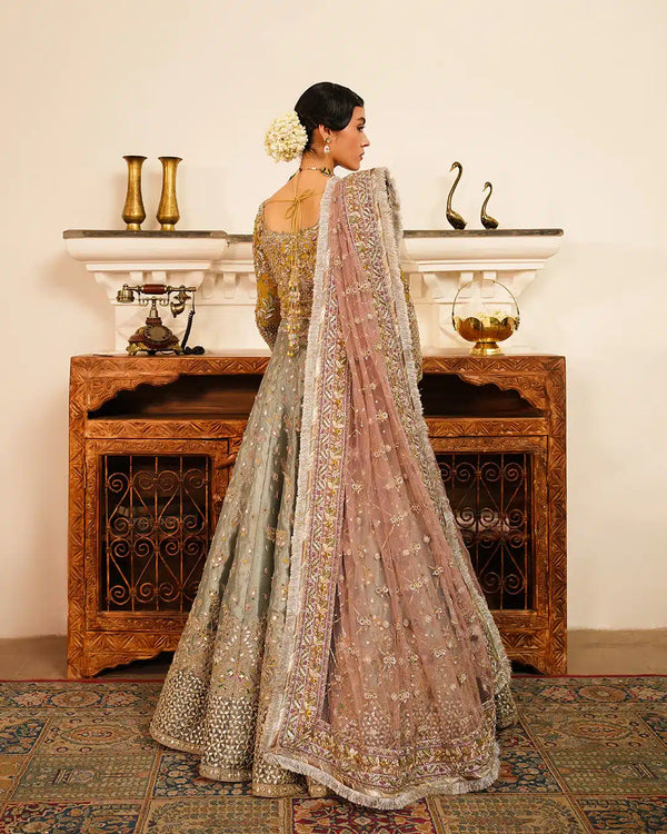 Faiza Saqlain | Irina Wedding Formals 23 | Najmeh by Faiza Saqlain - Designer Dress  - Type : Wedding Dress - Available at Libayah - 100% Original 