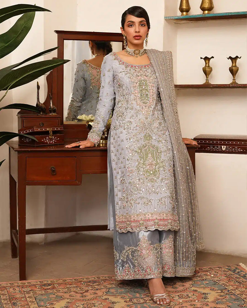 Faiza Saqlain | Irina Wedding Formals 23 | Edrina by Faiza Saqlain - Designer Dress  - Type : Wedding Dress - Available at Libayah - 100% Original 