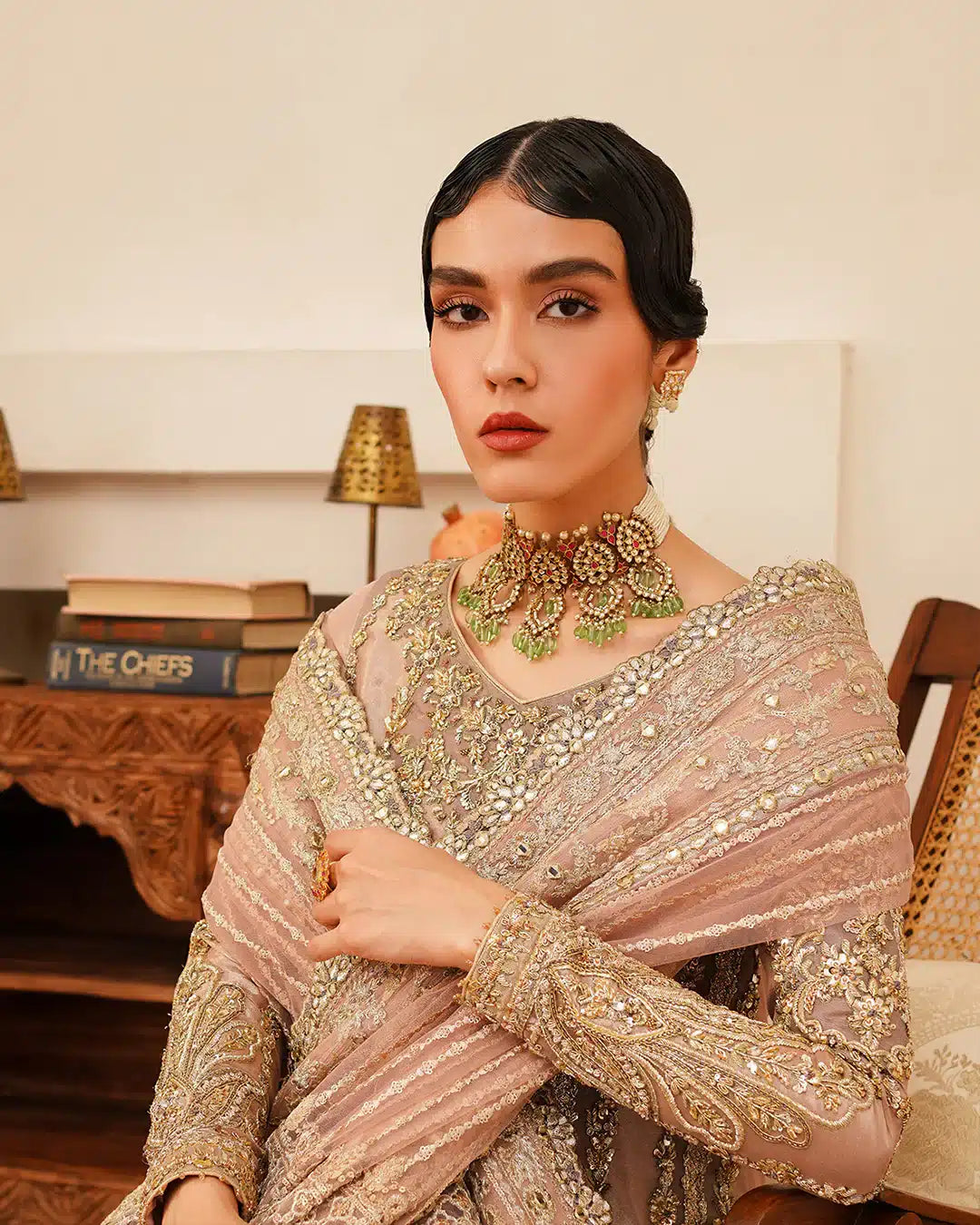 Faiza Saqlain | Irina Wedding Formals 23 | Faatin by Faiza Saqlain - Designer Dress  - Type : Wedding Dress - Available at Libayah - 100% Original 