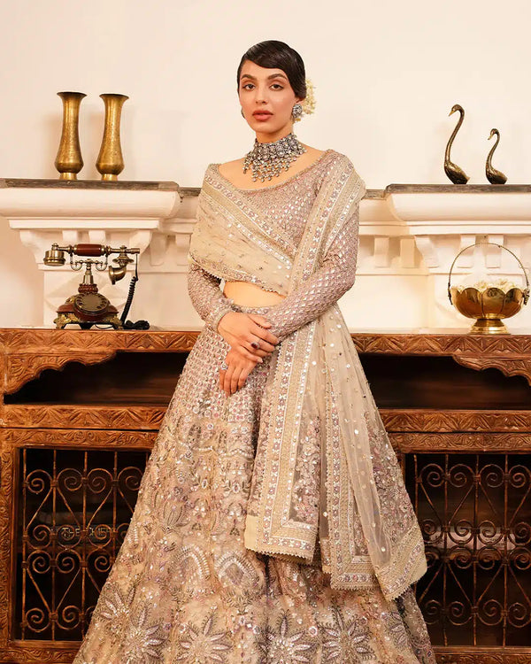 Faiza Saqlain | Irina Wedding Formals 23 | Faatin by Faiza Saqlain - Designer Dress  - Type : Wedding Dress - Available at Libayah - 100% Original 