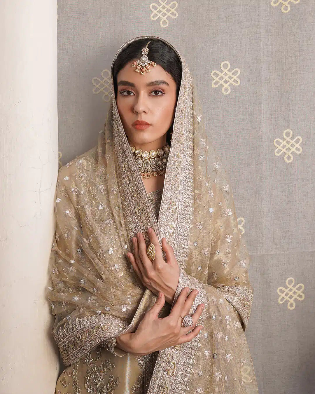 Faiza Saqlain | Irina Wedding Formals 23 | Aurela by Faiza Saqlain - Designer Dress  - Type : Wedding Dress - Available at Libayah - 100% Original 