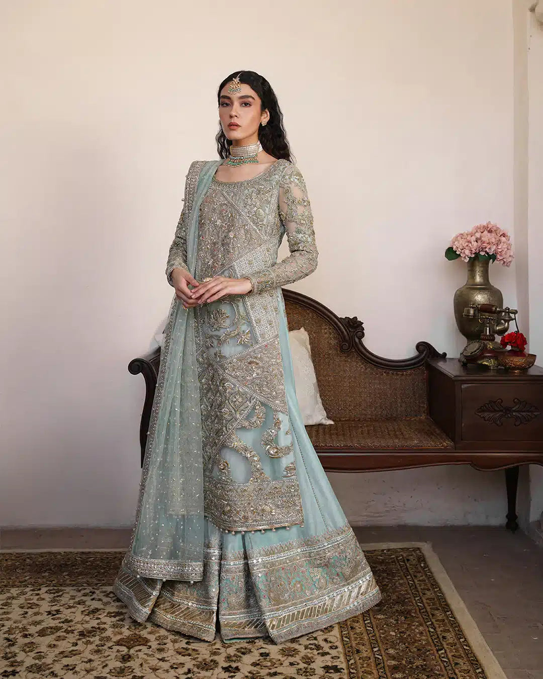 Faiza Saqlain | Irina Wedding Formals 23 | Cahya by Faiza Saqlain - Designer Dress  - Type : Wedding Dress - Available at Libayah - 100% Original 