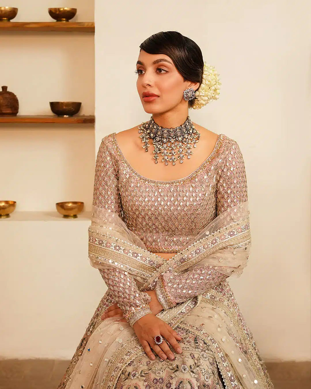 Faiza Saqlain | Irina Wedding Formals 23 | Faatin by Faiza Saqlain - Designer Dress  - Type : Wedding Dress - Available at Libayah - 100% Original 