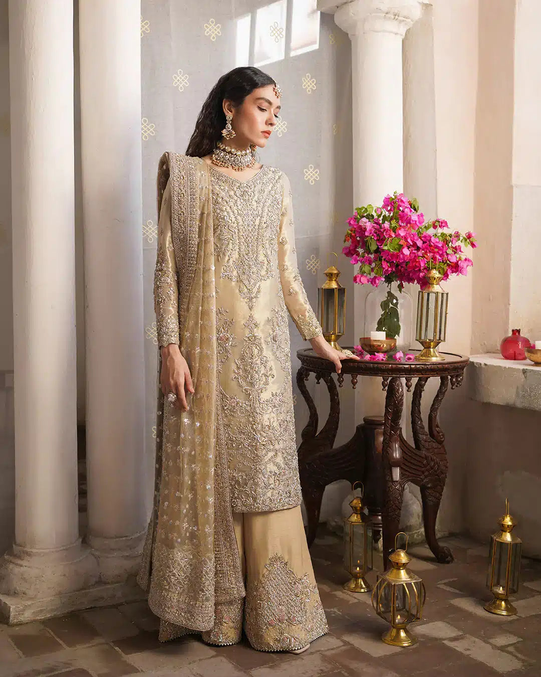 Faiza Saqlain | Irina Wedding Formals 23 | Aurela by Faiza Saqlain - Designer Dress  - Type : Wedding Dress - Available at Libayah - 100% Original 