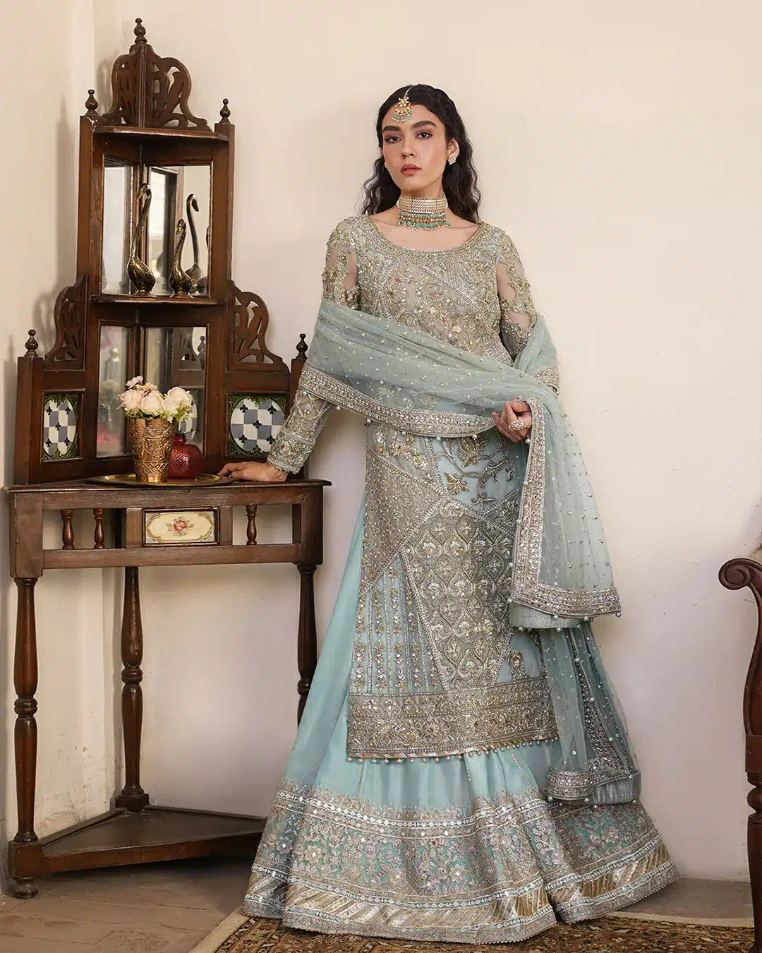 Faiza Saqlain | Irina Wedding Formals 23 | Cahya by Faiza Saqlain - Designer Dress  - Type : Wedding Dress - Available at Libayah - 100% Original 