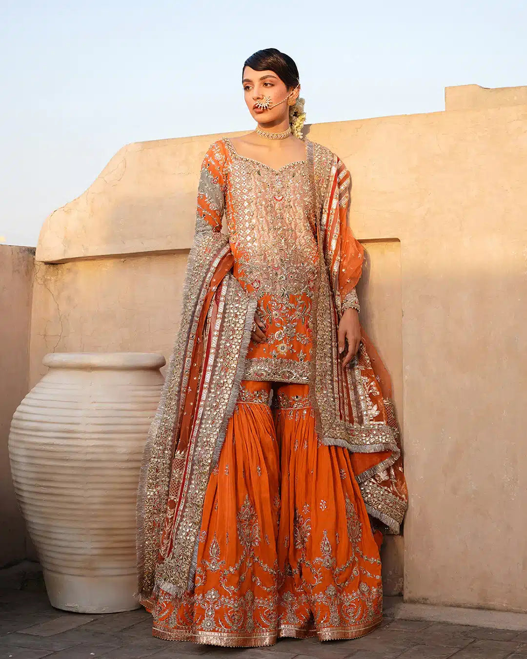 Faiza Saqlain | Irina Wedding Formals 23 | Sevgi by Faiza Saqlain - Designer Dress  - Type : Wedding Dress - Available at Libayah - 100% Original 