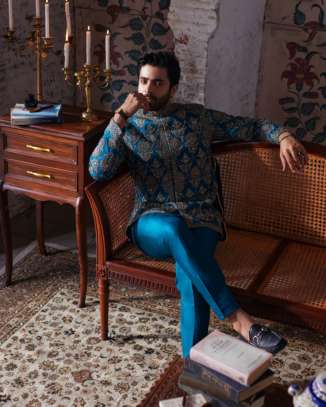 Pakistani Menswear | Gezan by Libayah Ltd. - Designer Dress - Type: Menswear - Available at Libayah - 100% Original