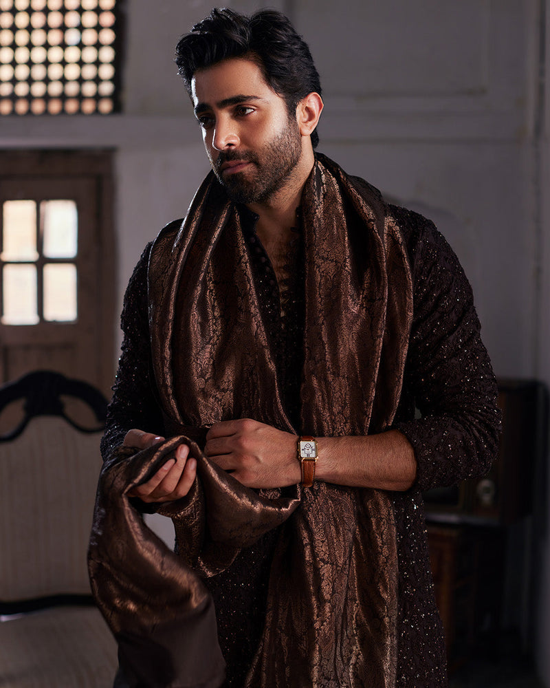 Pakistani Menswear | Vikal by Libayah Ltd. - Designer Dress - Type: Menswear - Available at Libayah - 100% Original