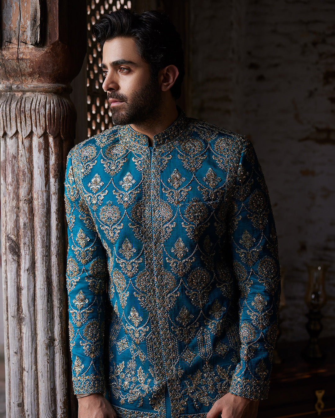 Pakistani Menswear | Gezan by Libayah Ltd. - Designer Dress - Type: Menswear - Available at Libayah - 100% Original