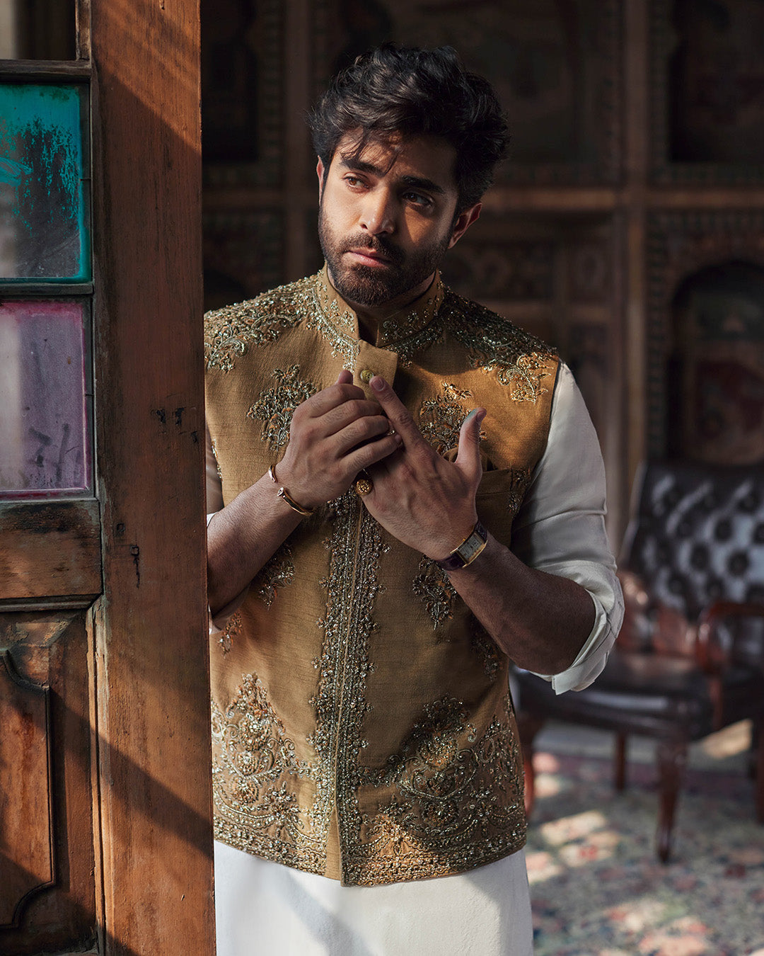 Pakistani Menswear | Metin by Libayah Ltd. - Designer Dress - Type: Menswear - Available at Libayah - 100% Original