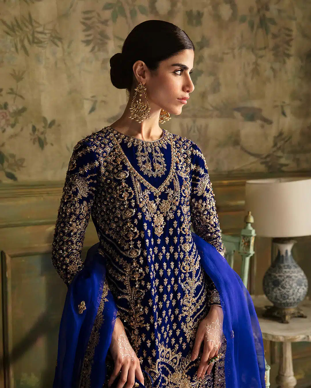 Faiza Saqlain | Manaar Luxe Formals 23 | Seyhana by Faiza Saqlain - Designer Dress  - Type : Wedding Dress - Available at Libayah - 100% Original 