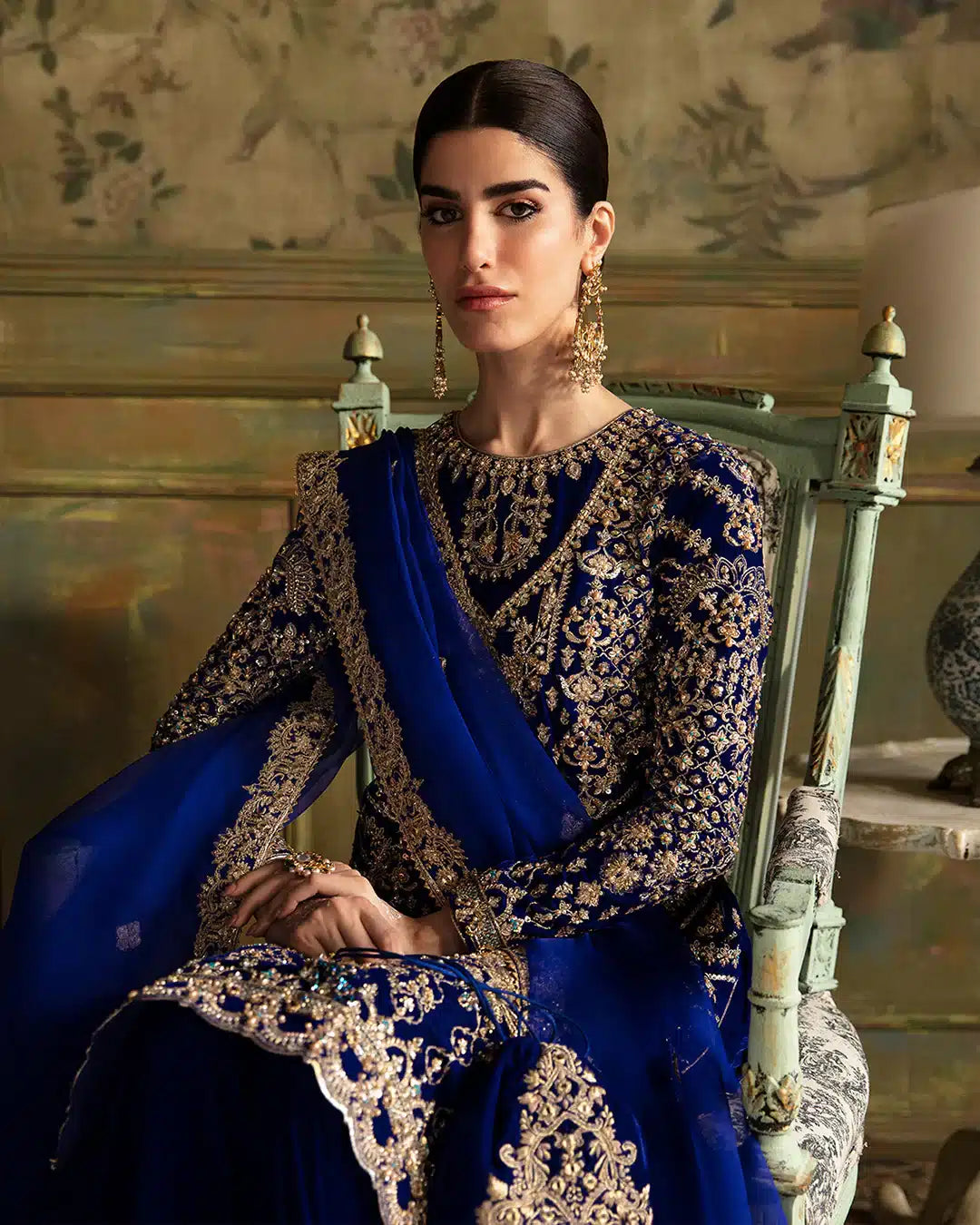 Faiza Saqlain | Manaar Luxe Formals 23 | Seyhana by Faiza Saqlain - Designer Dress  - Type : Wedding Dress - Available at Libayah - 100% Original 