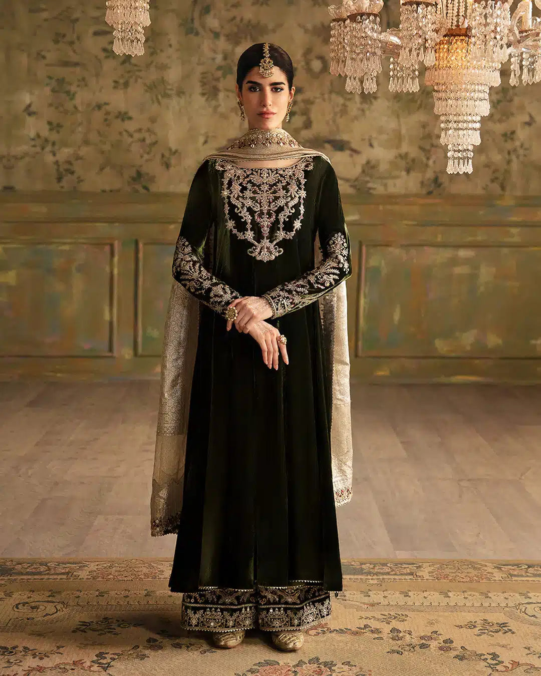 Faiza Saqlain | Manaar Luxe Formals 23 | Tissa by Faiza Saqlain - Designer Dress  - Type : Wedding Dress - Available at Libayah - 100% Original 