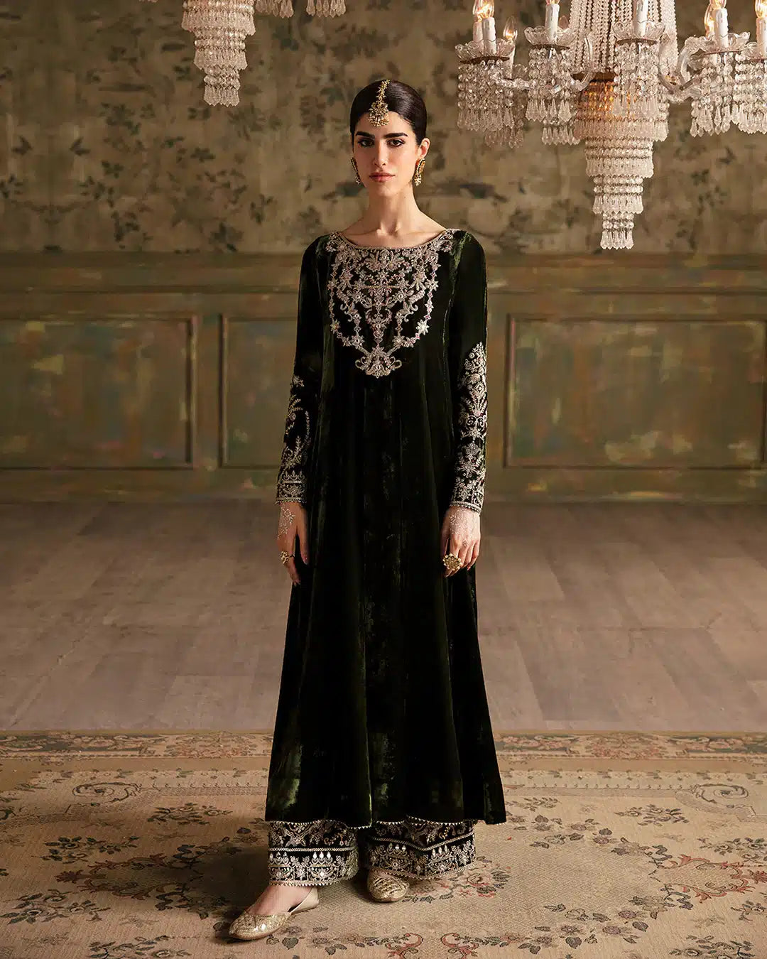 Faiza Saqlain | Manaar Luxe Formals 23 | Tissa by Faiza Saqlain - Designer Dress  - Type : Wedding Dress - Available at Libayah - 100% Original 