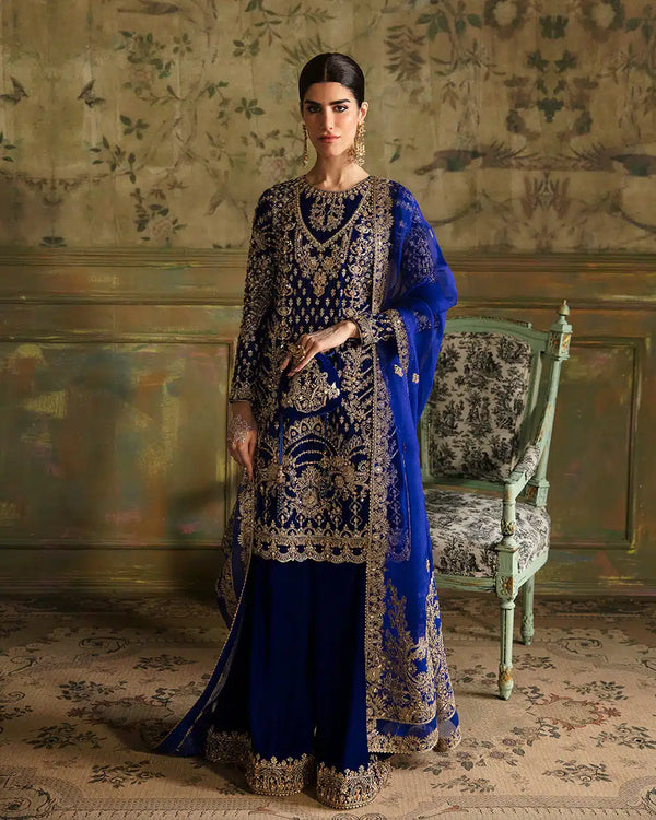 Faiza Saqlain | Manaar Luxe Formals 23 | Seyhana by Faiza Saqlain - Designer Dress  - Type : Wedding Dress - Available at Libayah - 100% Original 