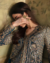 Faiza Saqlain | Manaar Luxe Formals 23 | Haanie by Faiza Saqlain - Designer Dress  - Type : Wedding Dress - Available at Libayah - 100% Original 