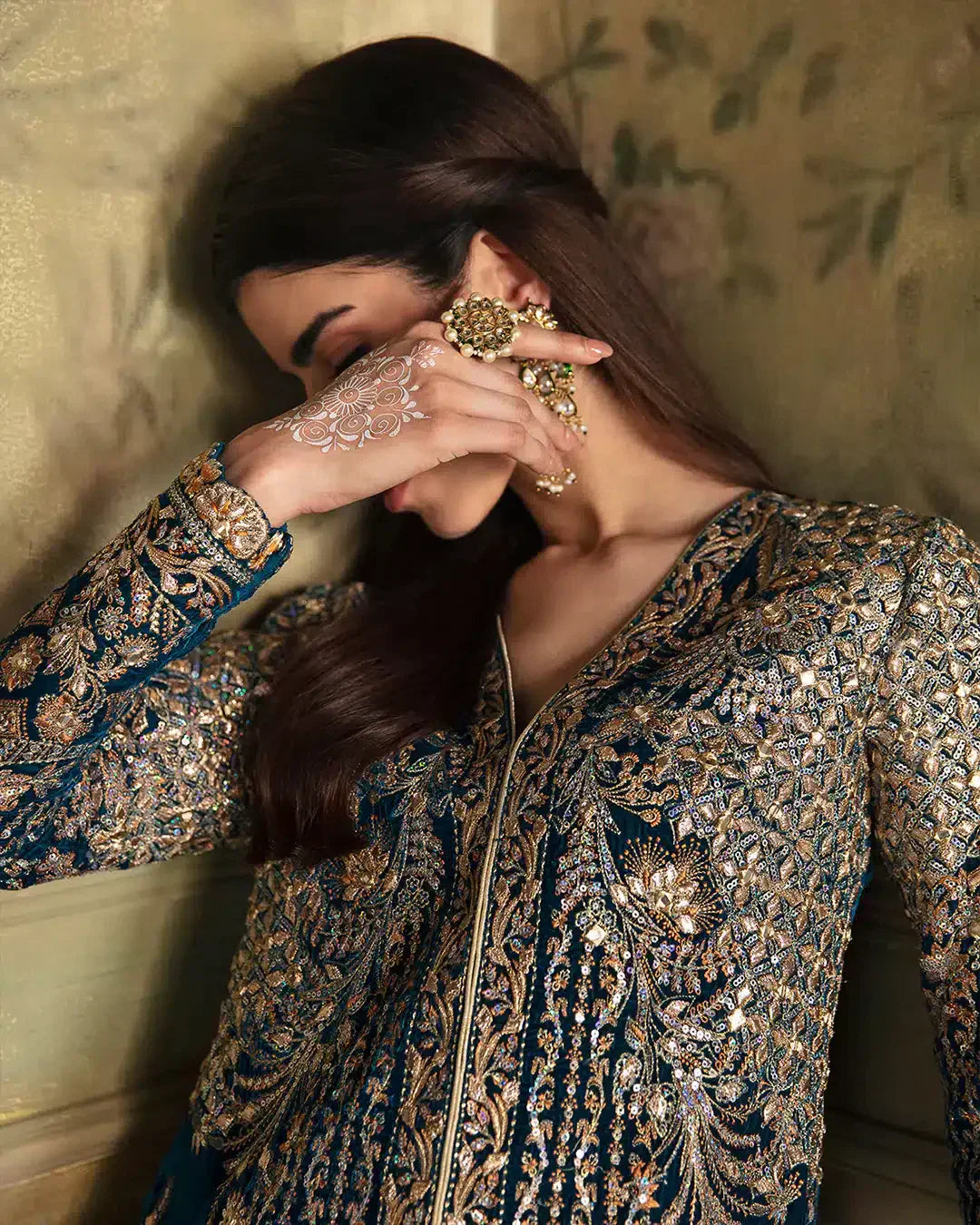 Faiza Saqlain | Manaar Luxe Formals 23 | Haanie by Faiza Saqlain - Designer Dress  - Type : Wedding Dress - Available at Libayah - 100% Original 