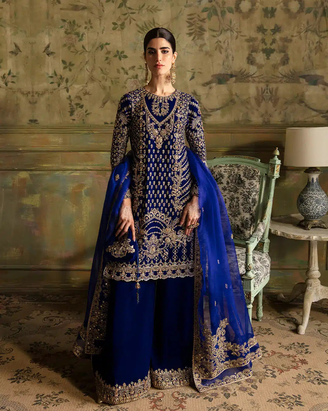 Faiza Saqlain | Manaar Luxe Formals 23 | Seyhana by Faiza Saqlain - Designer Dress  - Type : Wedding Dress - Available at Libayah - 100% Original 