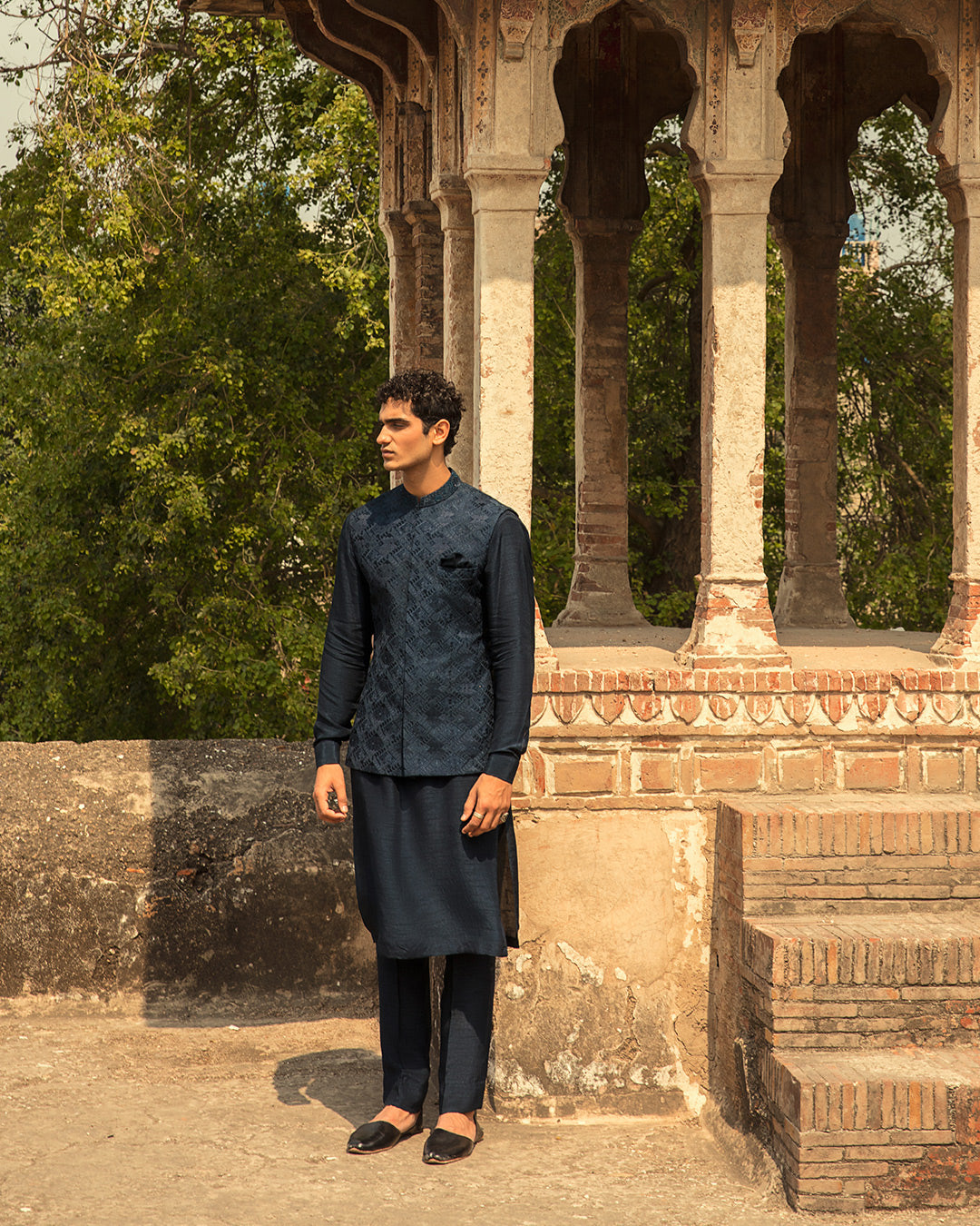 Pakistani Menswear | Aref by Libayah Ltd. - Designer Dress - Type: Menswear - Available at Libayah - 100% Original