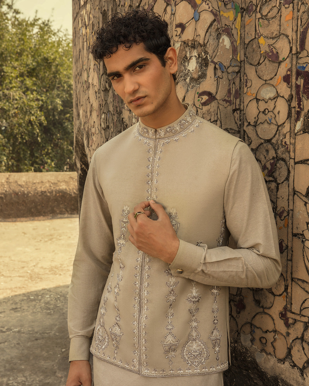 Pakistani Menswear | Delawar by Libayah Ltd. - Designer Dress - Type: Menswear - Available at Libayah - 100% Original