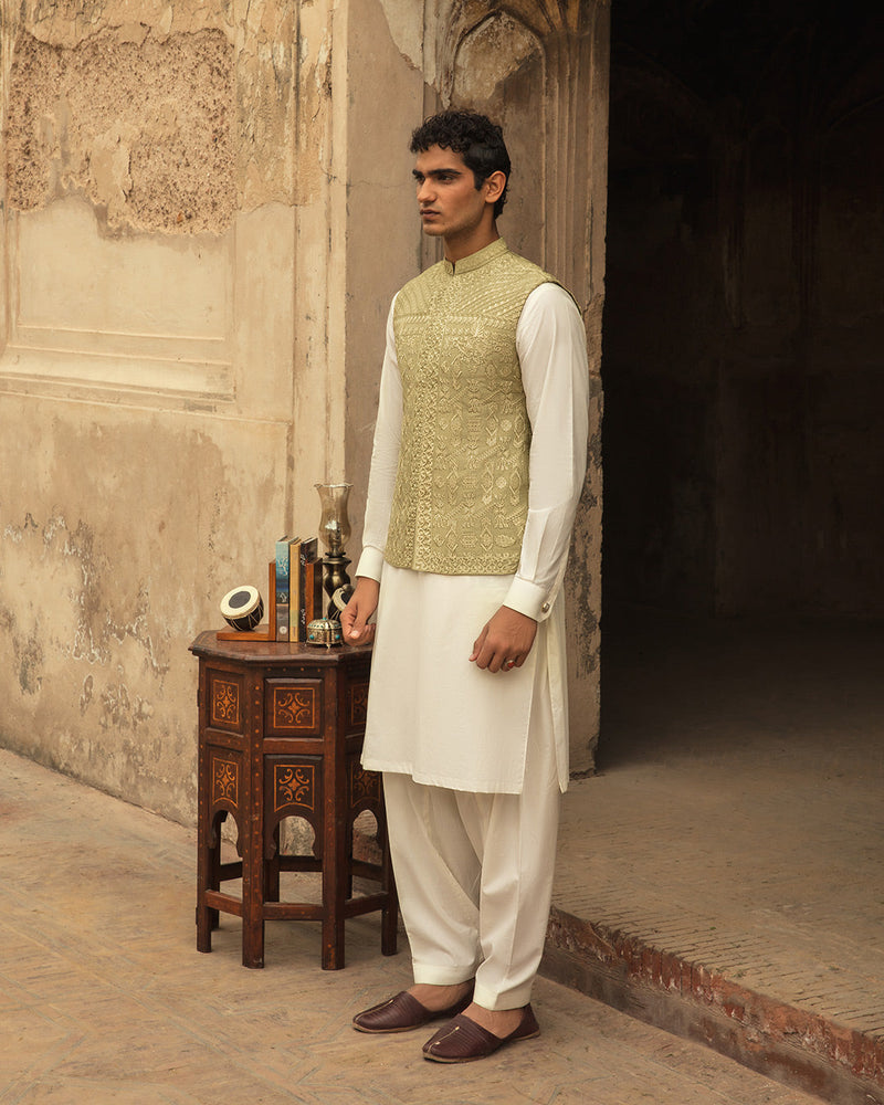 Pakistani Menswear | Sefan by Libayah Ltd. - Designer Dress - Type: Menswear - Available at Libayah - 100% Original