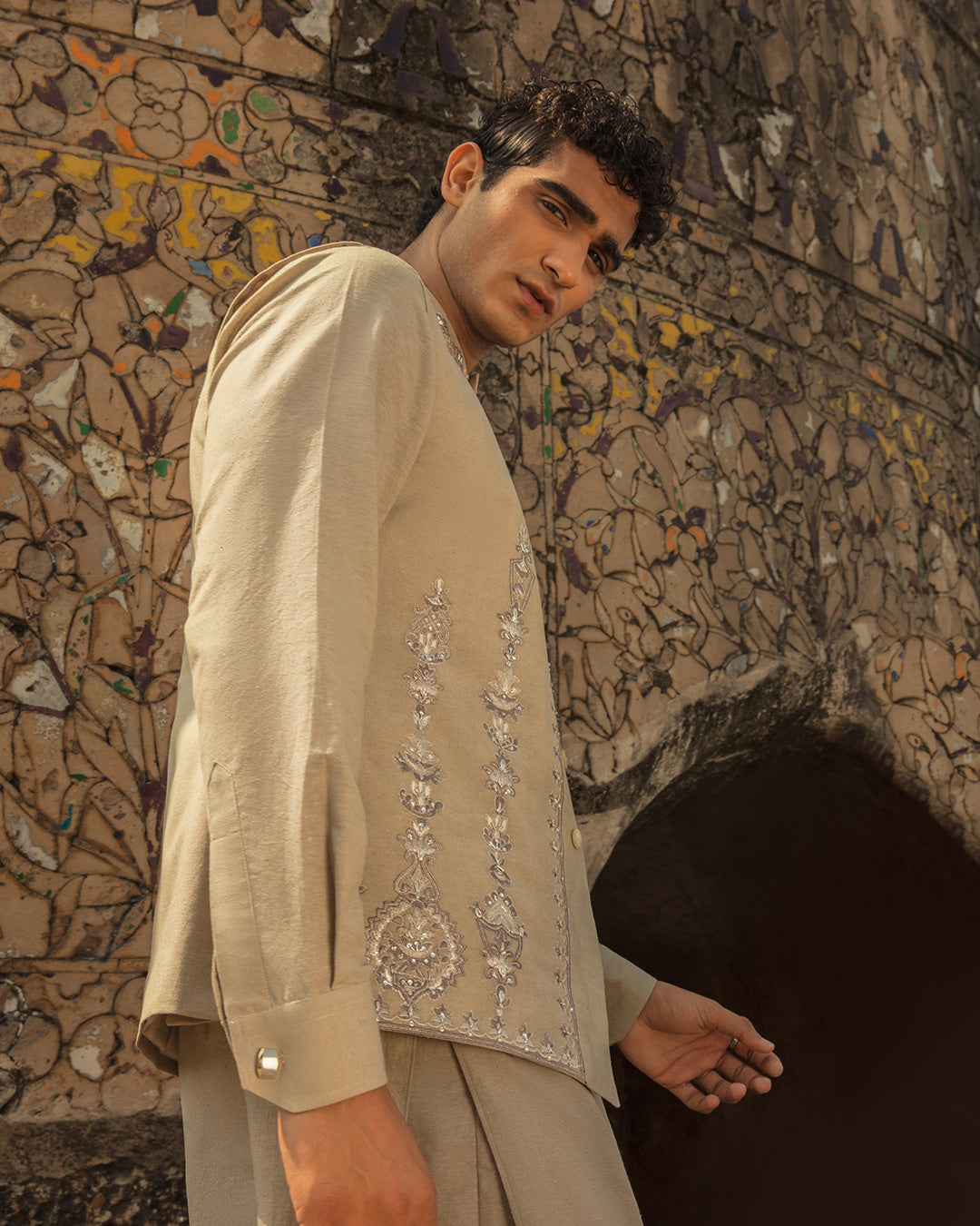 Pakistani Menswear | Delawar by Libayah Ltd. - Designer Dress - Type: Menswear - Available at Libayah - 100% Original