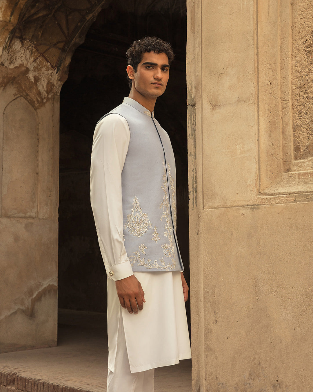 Pakistani Menswear | Zubeen by Libayah Ltd. - Designer Dress - Type: Menswear - Available at Libayah - 100% Original